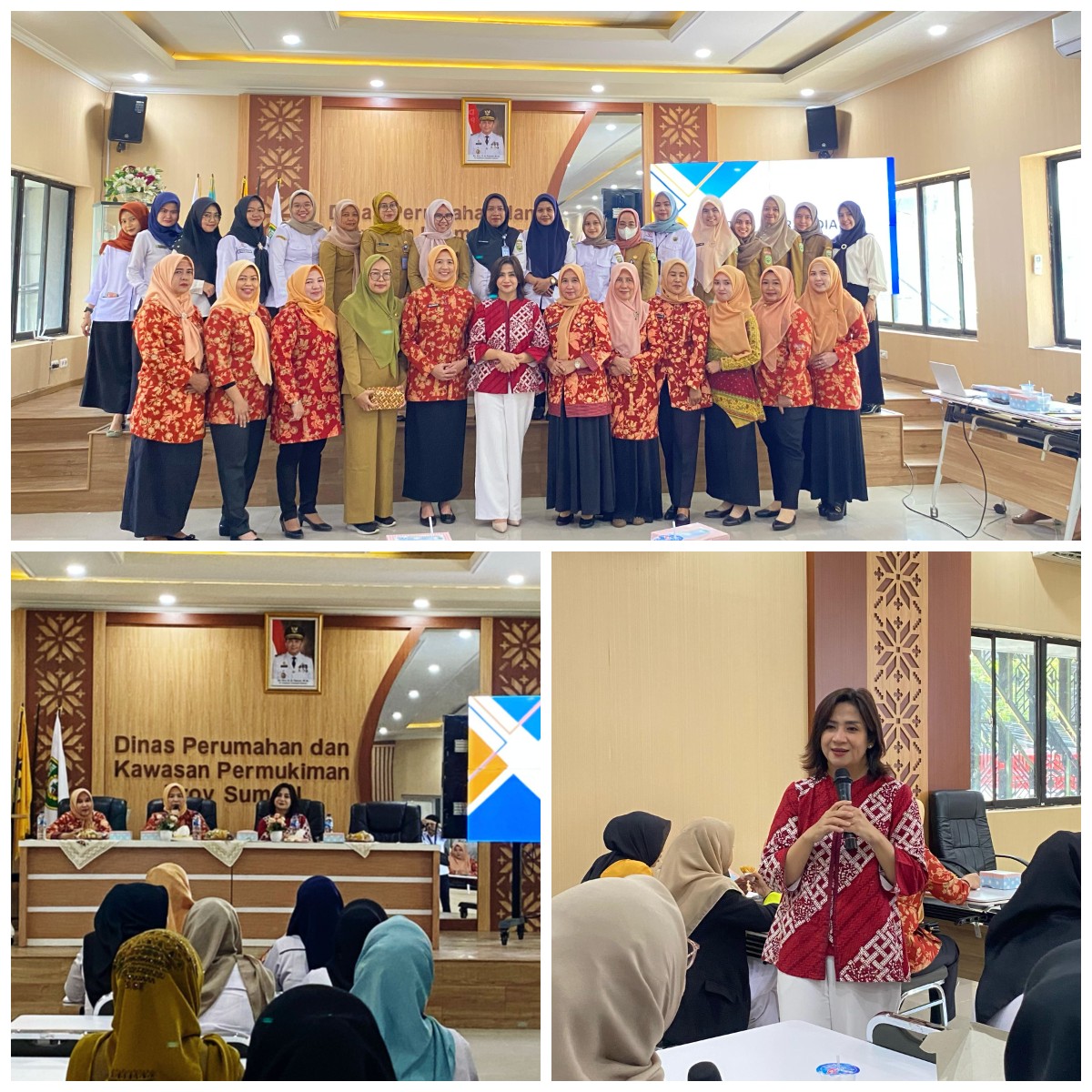 PELATIHAN ETIKA KEPRIBADIAN DHARMA WANITA DISPERKIM PROV. SUMSEL