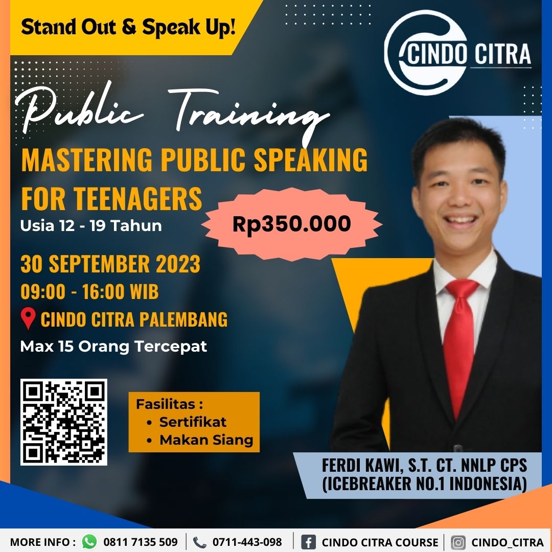 PUBLIC TRAINING MASTERING PUBLIC SPEAKING FOR TEENAGERS