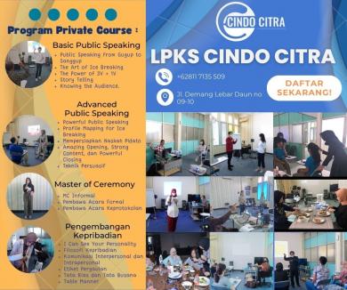 PRIVATE COURSE LPKS CINDO CITRA