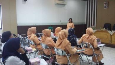 Pelatihan bersama Ibu-ibu Dharmawanita DPU Cipta Karya Sumsel