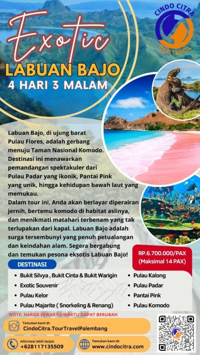 EXOTIC LABUAN BAJO 4D3N