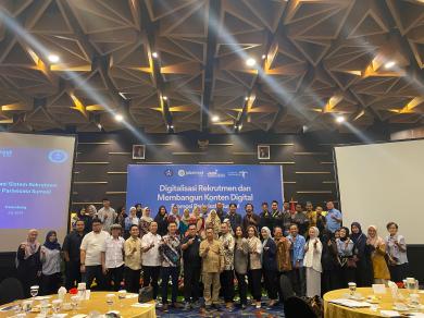 Digitalisasi Rekrutmen dan Membangun Konten Digital Promosi Pariwisata Palembang