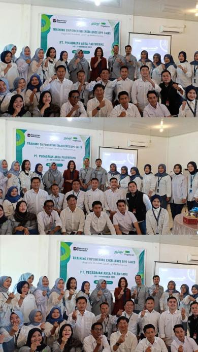 Program pelatihan empowering Excellence ( CRO & SPV BPO pegadaian Area Palembang)