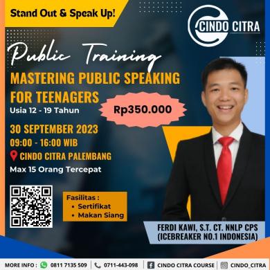 PUBLIC TRAINING MASTERING PUBLIC SPEAKING FOR TEENAGERS