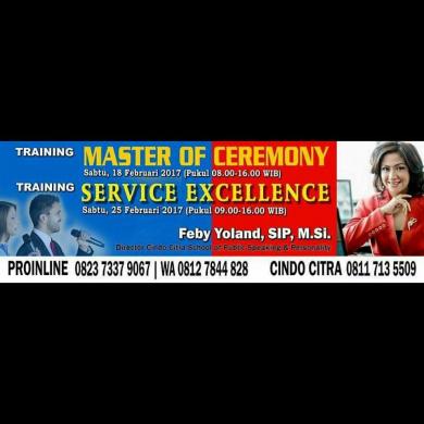 TRAINING MASTER OF CEREMONY